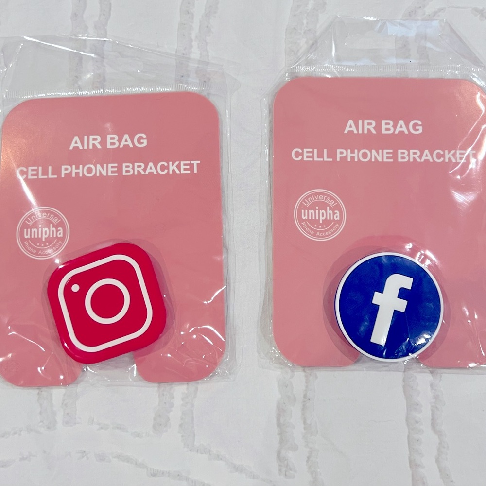 Social Media App Pop Socket Set
